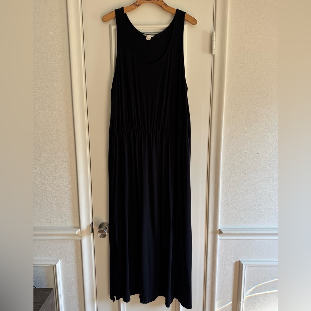 Calson Maxi Dress with Elastic Waist Plus Size
